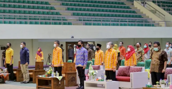 Pjs Bupati Hadiri Puncak Gebyar Budaya Melayu Riau 2020